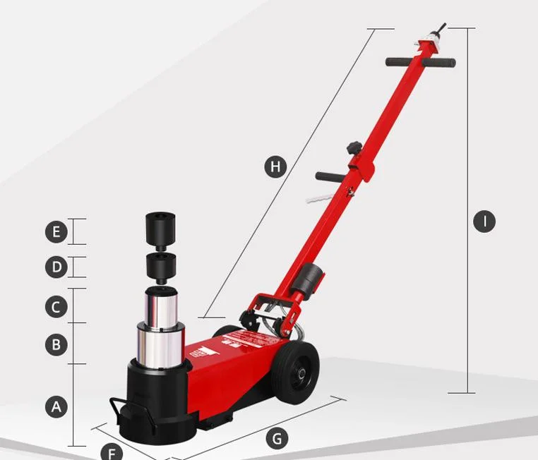 Heavy Duty Portable Hydraulic Jack 50 Ton Pneumatic Air Jack Truck Jack