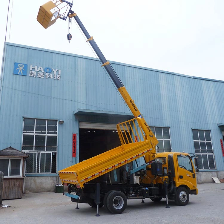 Chinese Suppliers Crane Lifting Equipment Man Lift Crane Work Truck Construction Machinery Parts