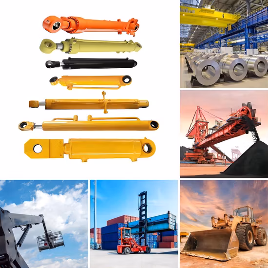 油圧プレス用ロングストローク油圧シリンダ