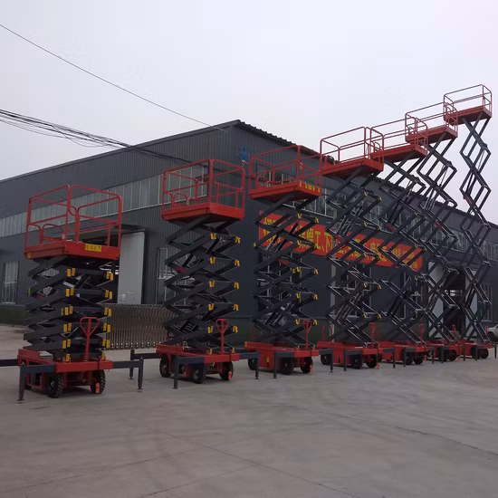 ガラス洗浄用の一人乗り高所リフト